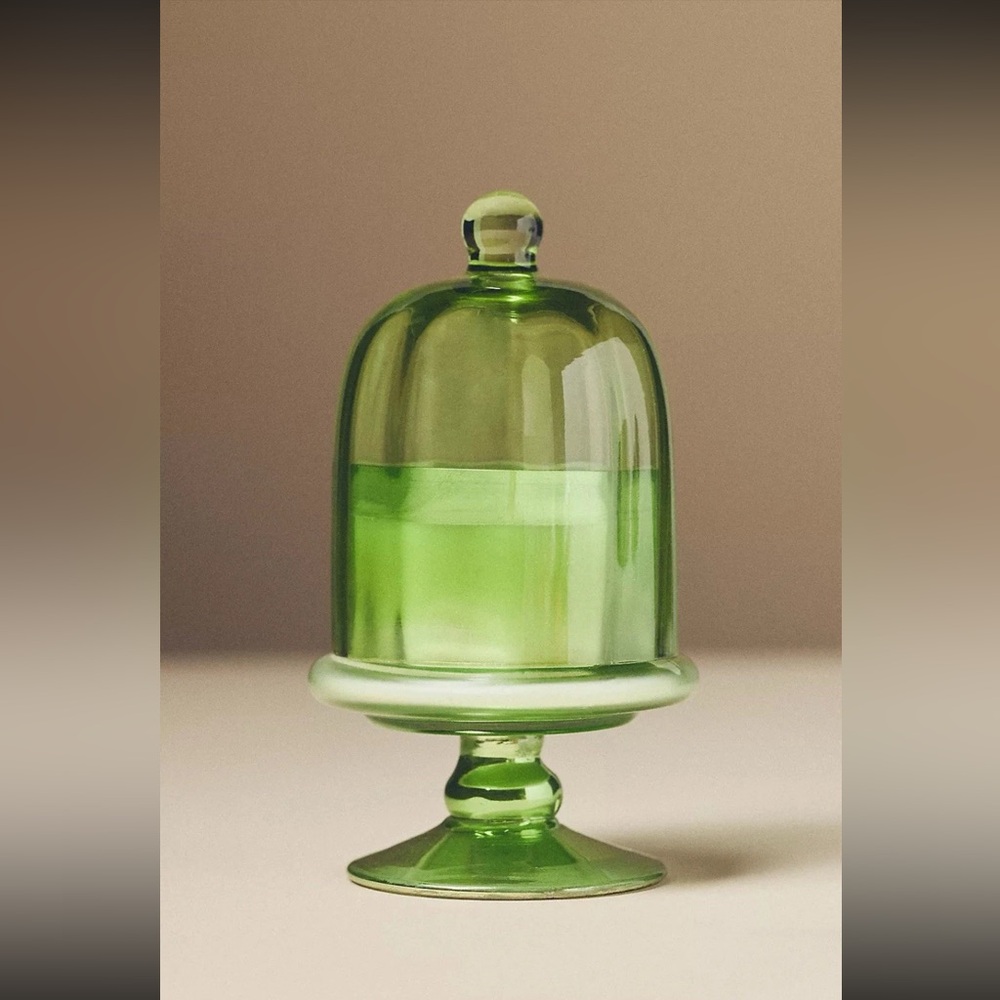 New Anthropologie Mini Cake Stand Fruity Champagne Glass Candle Sold Out